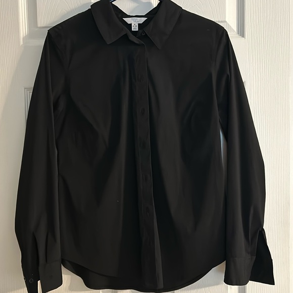 Black button down shirt - Picture 1 of 9